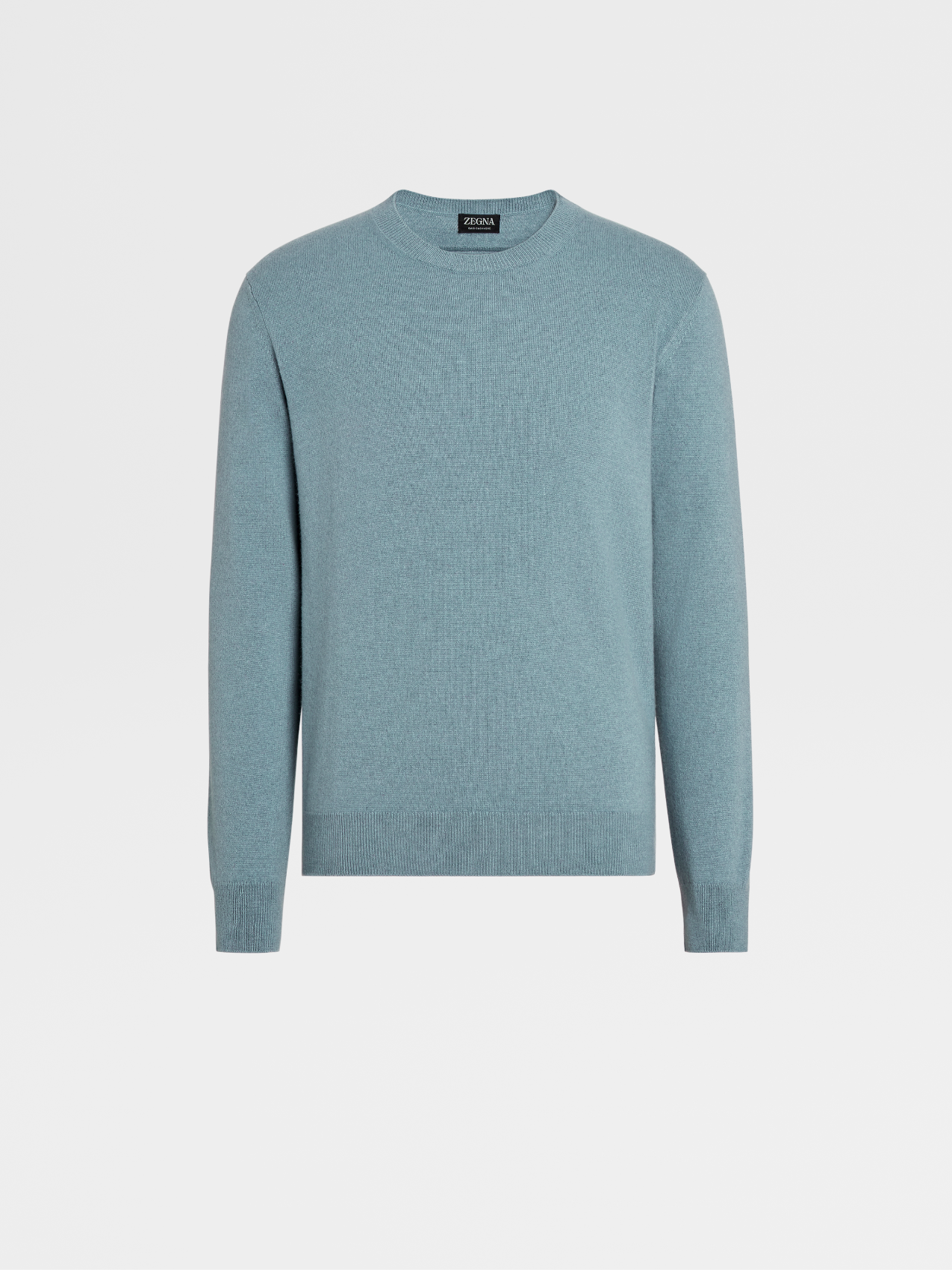 Light Avio Blue Oasi Cashmere Crewneck